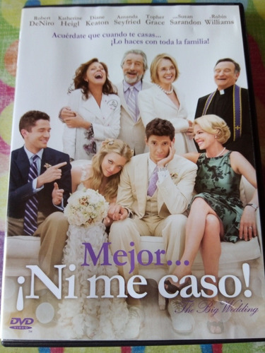 Dvd Mejor Ni Me Caso Robert De Niro