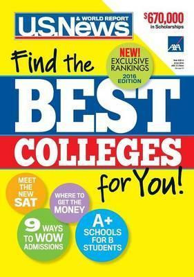 Libro Best Colleges 2016 - U S News And World Report