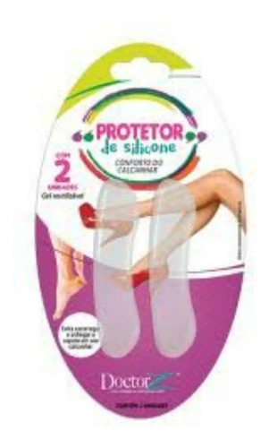 Imagem 2 de 2 de Protetor De Silicone Conforto Do Calcanhar Gel Reutilizável