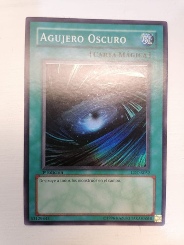 Yugioh! Agujero Oscuro Ldd-s052 1a Edición