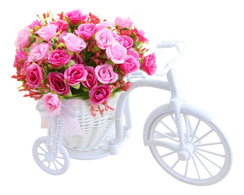 Bicicleta M Bicycle Decoration Rose Nostálgica Romántica Ar