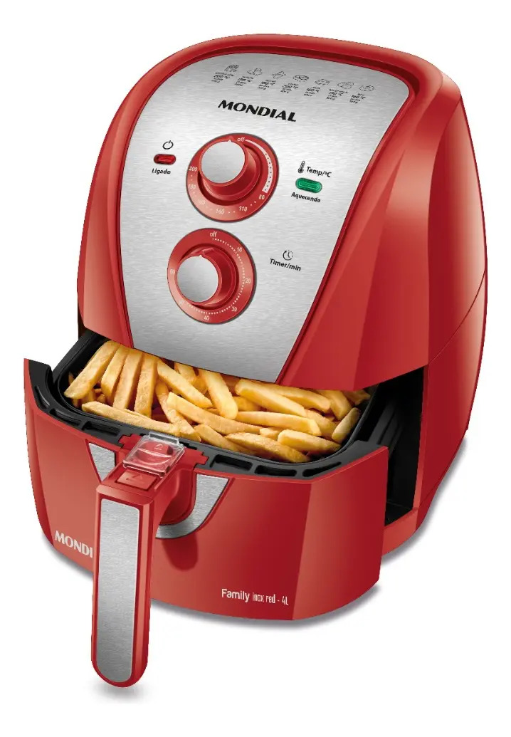 Fritadeira Sem Óleo Air Fryer 4L Mondial 1500W AFN 40 RI