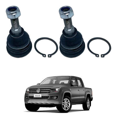 Par Pivo Superior Suspensao Vw Amarok 2.0 16v 2011/.. 