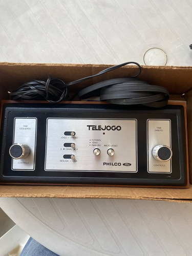 Console Telejogo 1 Philco Com Caixa Original