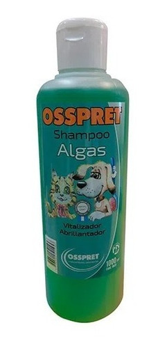 Shampoo Osspret De Algas Para Perros Y Gatos 1 Litro