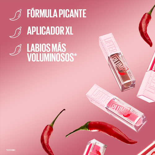 Brillo Labial Maybelline Lifter Plump Peach Fever