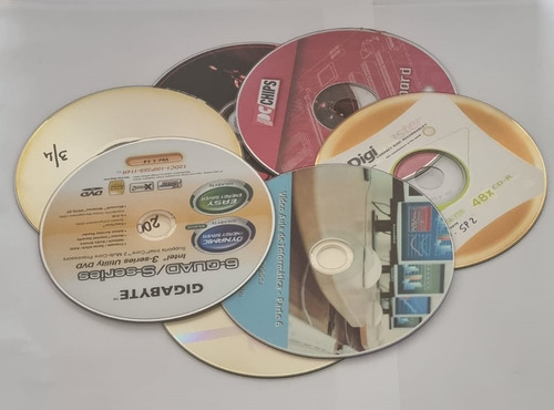 25 Cds Usados Para Artesanato (Usado)