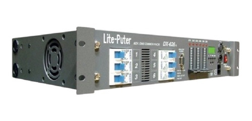 Power Dimmer Dmx 6 Canales Lite Puter Dx626/ Lightsolution