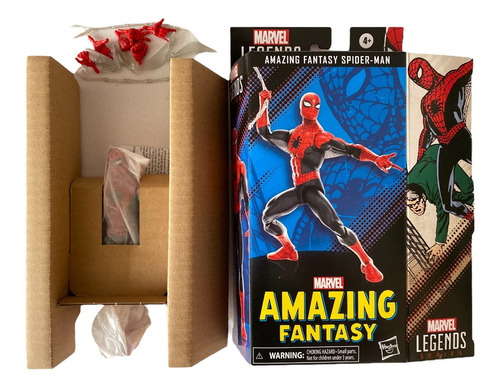 Amazing Fantasy Spiderman 1st Appearance Marvel Legends 6pul