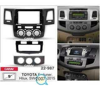 Consola Para Autoradio Toyota Hilux 2008 Al 2014
