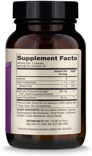 Dr Mercola Quercetin 500mg X60 Cápsulas