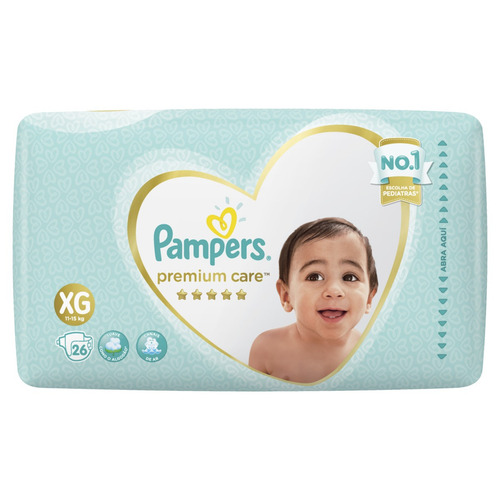 Pampers Premium Care Fralda Gênero Sem gênero Tamanho XG