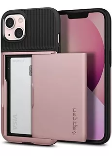 Funda Spigen Slim Armor Cs Para iPhone 13 - Rosa