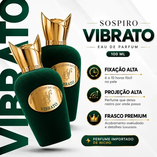 Sospiro Vibrato Original Eau De Parfum Spray | MercadoLivre