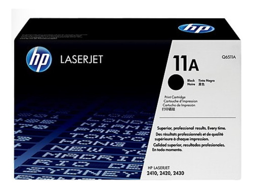 Toner Hp 11a Original Q6511a Negro Nuevo Cerrado Caja Negra