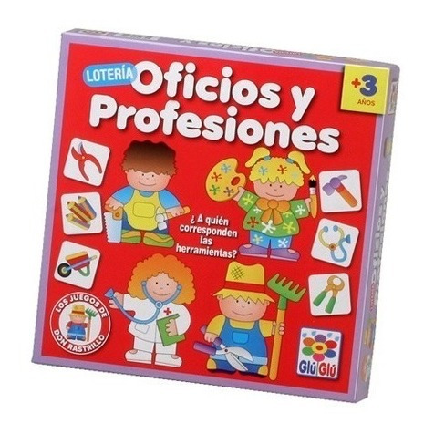 Juego De Mesa Lotería De Oficios Y Profesiones Ruibal H314