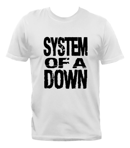 Remera System Of A Down Metal Alternativo Algodón Premium