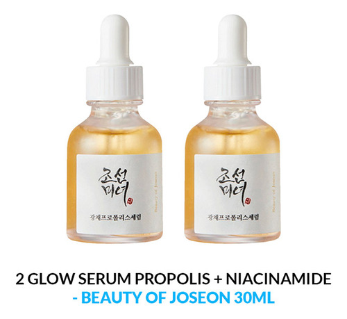 2 Glow Serum : Propolis+niacinamide  Beauty Of Joseon 30 Ml