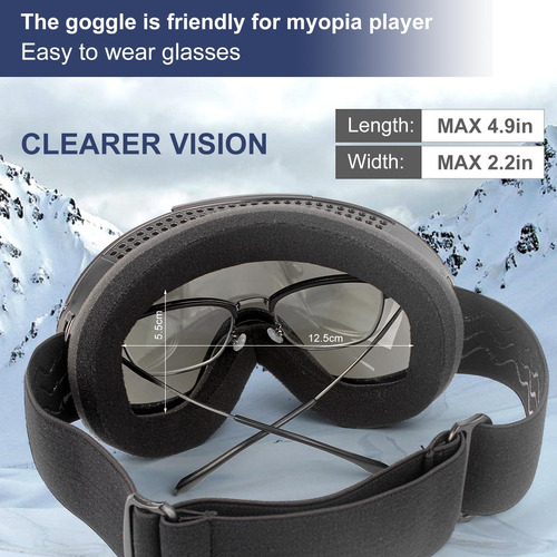 Gafas De Snowboard De Gzerma Para Hombres Mujeres Otg Gafas