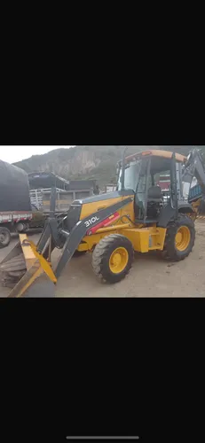 John Deere 310l,4x4 Cabinada Con Línea Húmeda