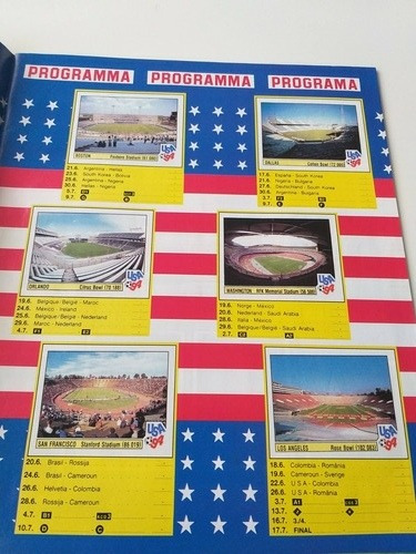 Álbum Completo Mundial Usa 94 - Réplica Exacta La Nación (Usado)