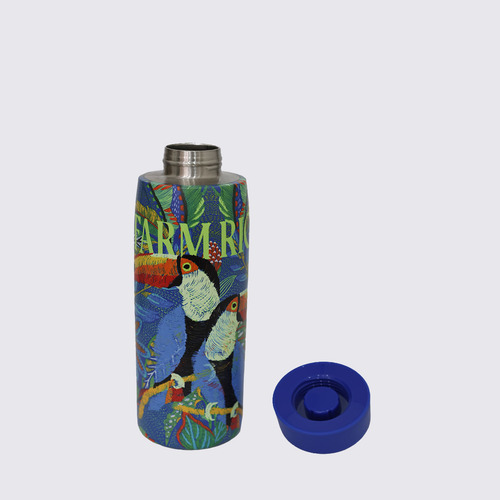 Garrafa Farm Que Sede Tapete De Tucano 750 Ml Cor Azul