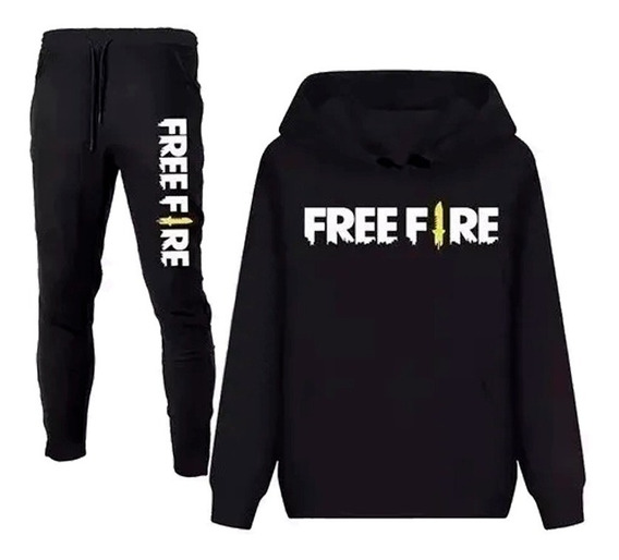 blusa de frio masculina free fire