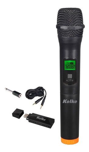 Microfono Profesional Kolke Inalámbrico Karaoke Pc Plug