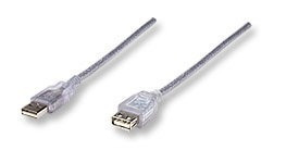 Manhattan 336314 Cable Extensión Usb Macho A Hembra 1.8m