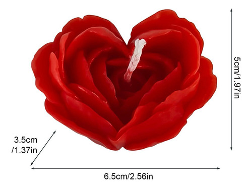 Velas De Aromaterapia Con Flores De Rosas Velas Perfumadas C