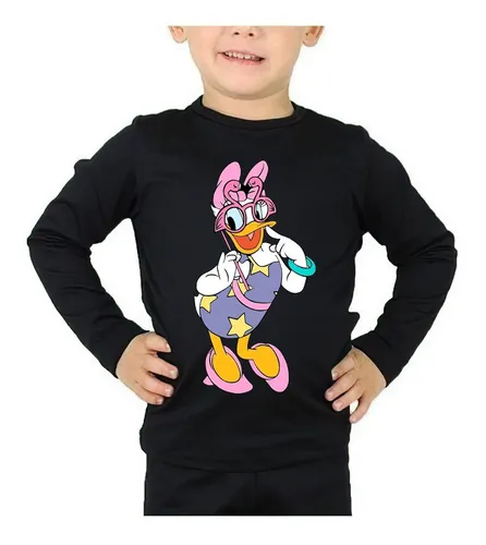 CHATICAS Polera Estampada Nina Pata Daisy