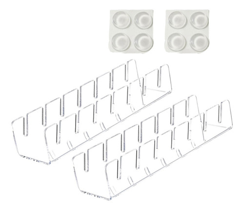 2x Chapéu Organizador Chapéu Suporte De Mesa Acrílico