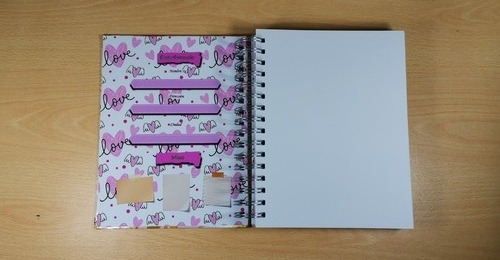 Imagen 4 de 7 de Cuaderno Bullet Journal Lettering Y Scrapbook Hojas 140 Grs