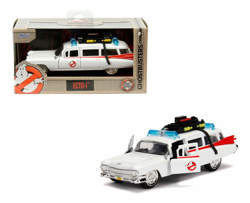 Ecto-1 Ghostbuster  Cadillac Cazafantasmas 1:32 Jada