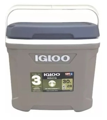 Hielera Igloo Sportsman 30 Qt 41 Latas 28 L Portable