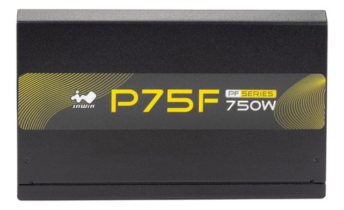 Fuente De Poder Inwin P75f 750w 80+ Gold Pci-e (6+2)x4