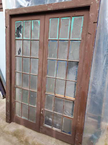 Puertas Puerta Ventana Colonial Cuadrille Reja 150x207 (Usado)