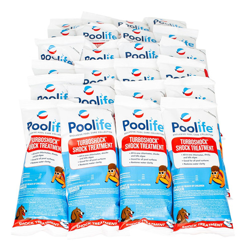 Poolife Turbo Shock 1 Lbs Bolsas (24)