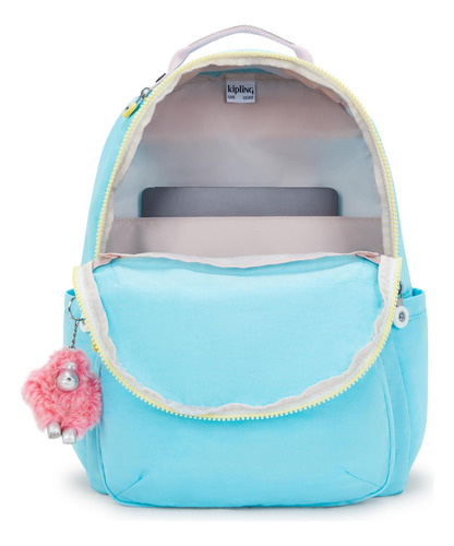 Kipling Mochila Para Portátil Seúl 15 Para Mujer, Duradera,