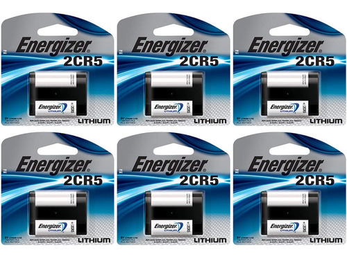6 Energizer 2 Cr5 Baterias De Litio Camara Foto 6 V