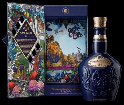 Imagen 8 de 10 de Whisky Chivas Royal Salute 21 Años Ed Especial 700ml Estuche
