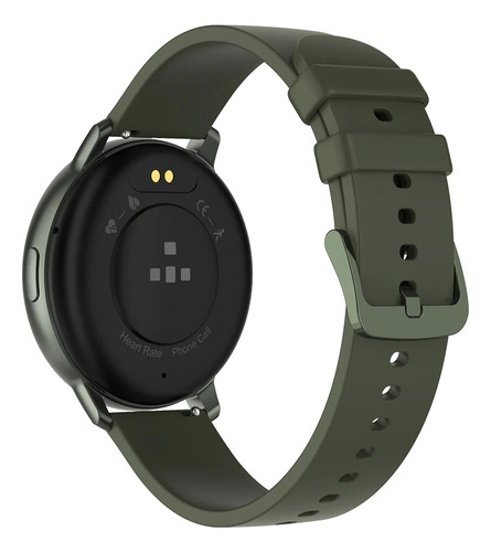Smartwatch Gt3 Redondo 2 Pulseiras Com Nfc Chat Gbt E Gps Pulseira Verde