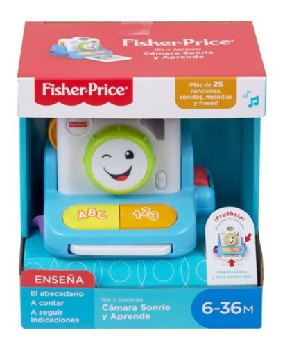 Fisher-price - Ríe Y Aprende - Cámara Sonríe Y Aprende