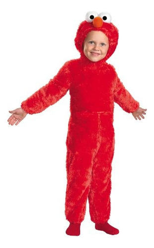 Elmo Traje De Piel Cómoda (12-18 Meses).