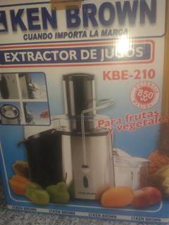 Extractor De Jugos Ken Brown | MercadoLibre 📦