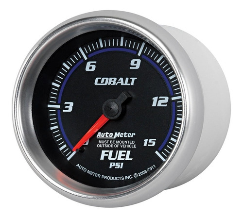 Presion De Combustible 0 - 15 Psi Autometer Cobalt 7911