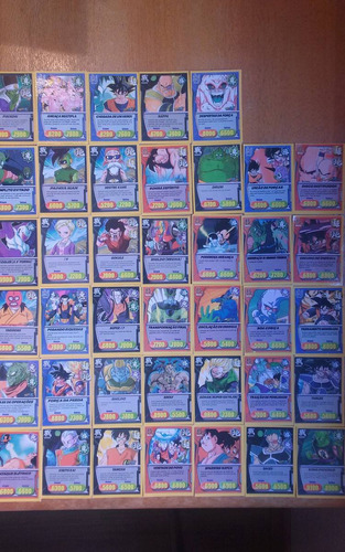 Cards Dragonball Coleção 68 Peças Diferentes E Perfeitos