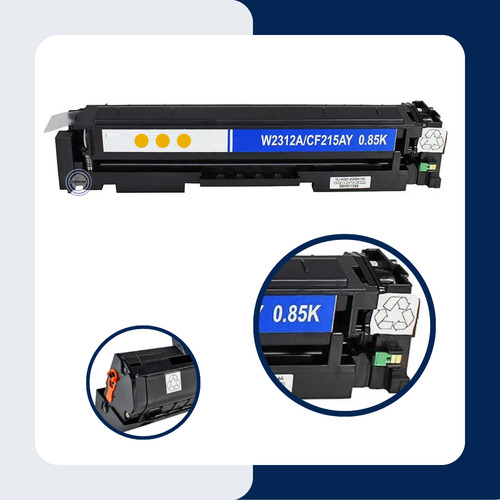Toner Compatível Hp W2310a 215a M182nw M182 Yellow Com Chip
