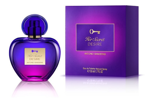 Imagen 2 de 7 de Antonio Banderas Her Secret Desire Edt 50ml - Perfume Mujer