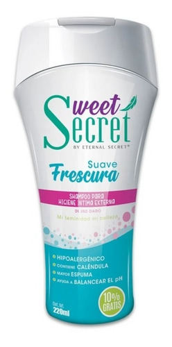 Shampoo Para Higiene Íntima Externa Sweet Secret 220ml